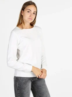 Solada Pullover donna in maglia - bianco