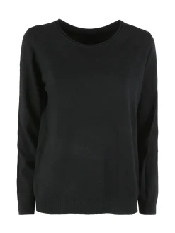 Solada Pullover donna in maglia - nero