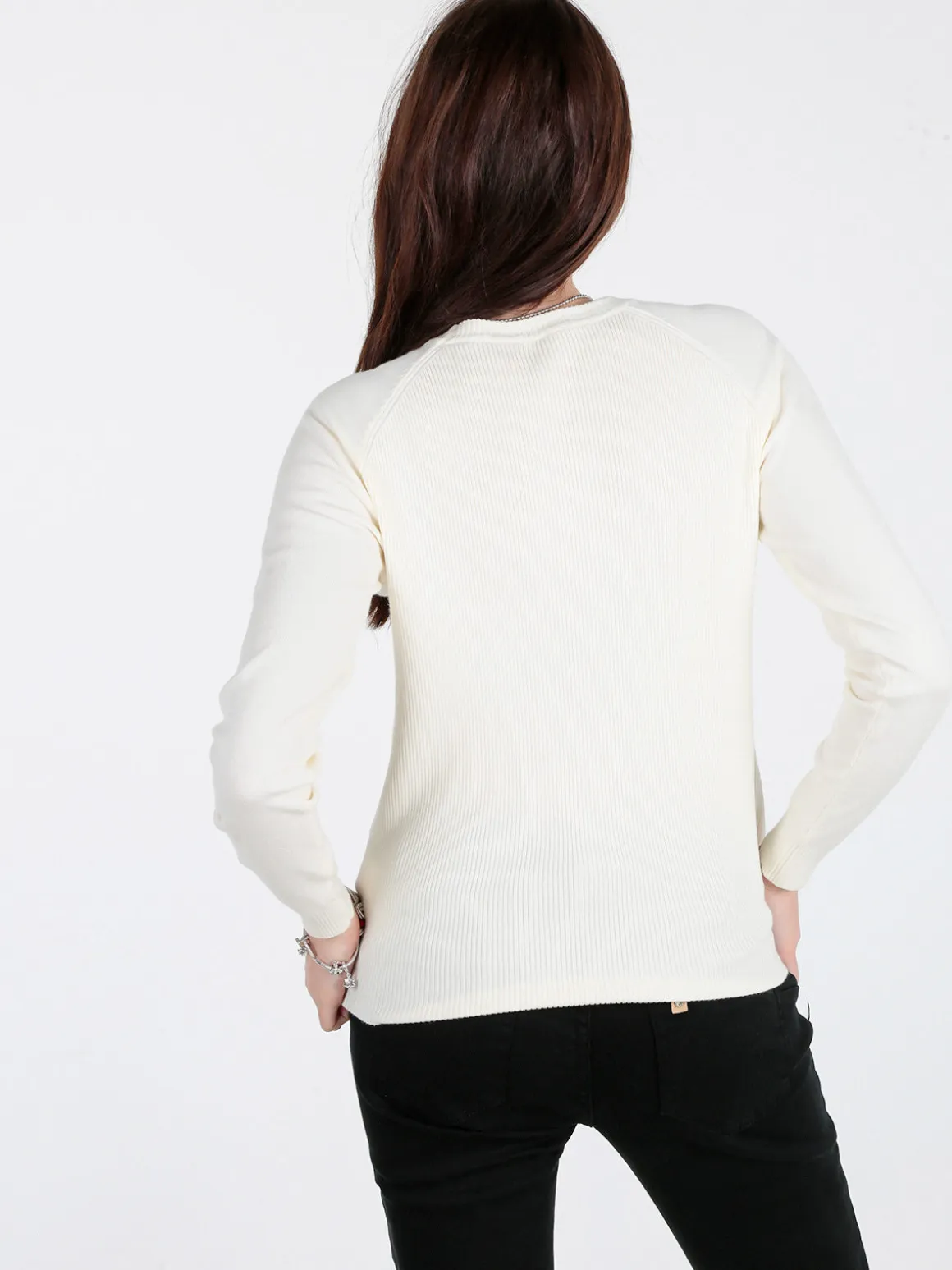 Solada Pullover donna in maglia a costine