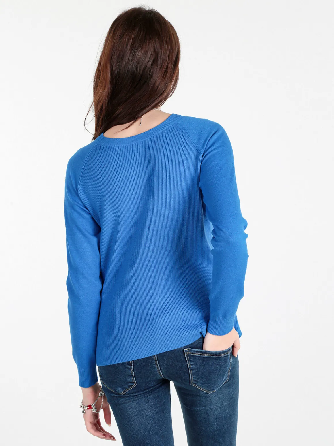 Solada Pullover donna in maglia a costine