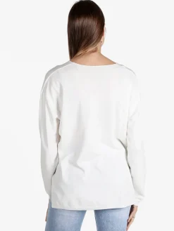 Solada Pullover donna oversize in maglia scollo V