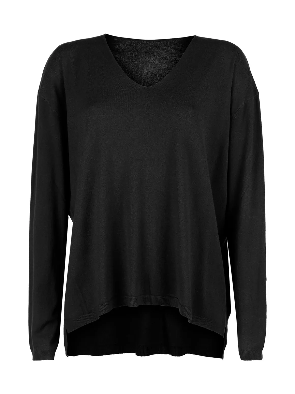 Solada Pullover donna oversize in maglia scollo V