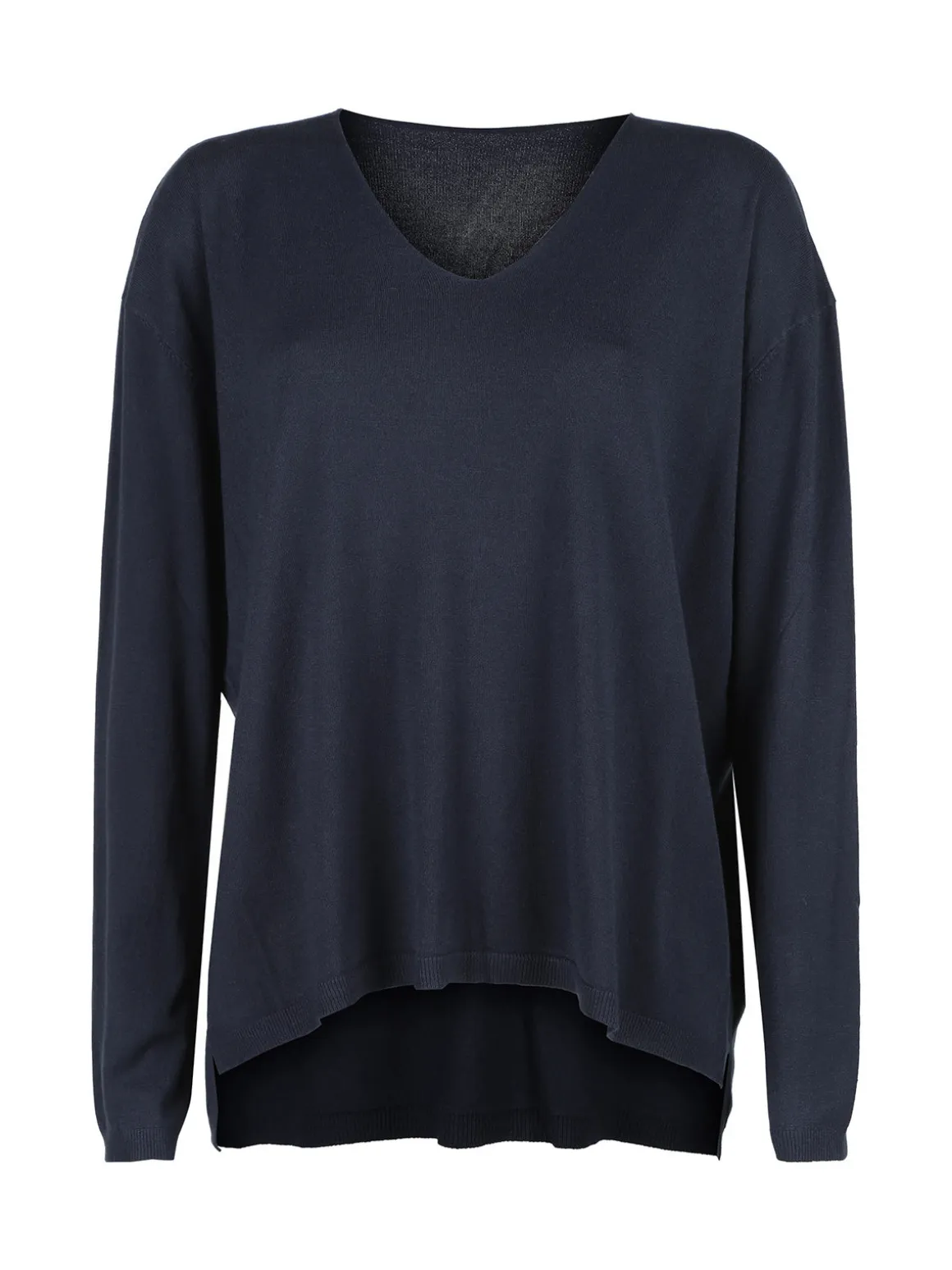 Solada Pullover donna oversize in maglia scollo V