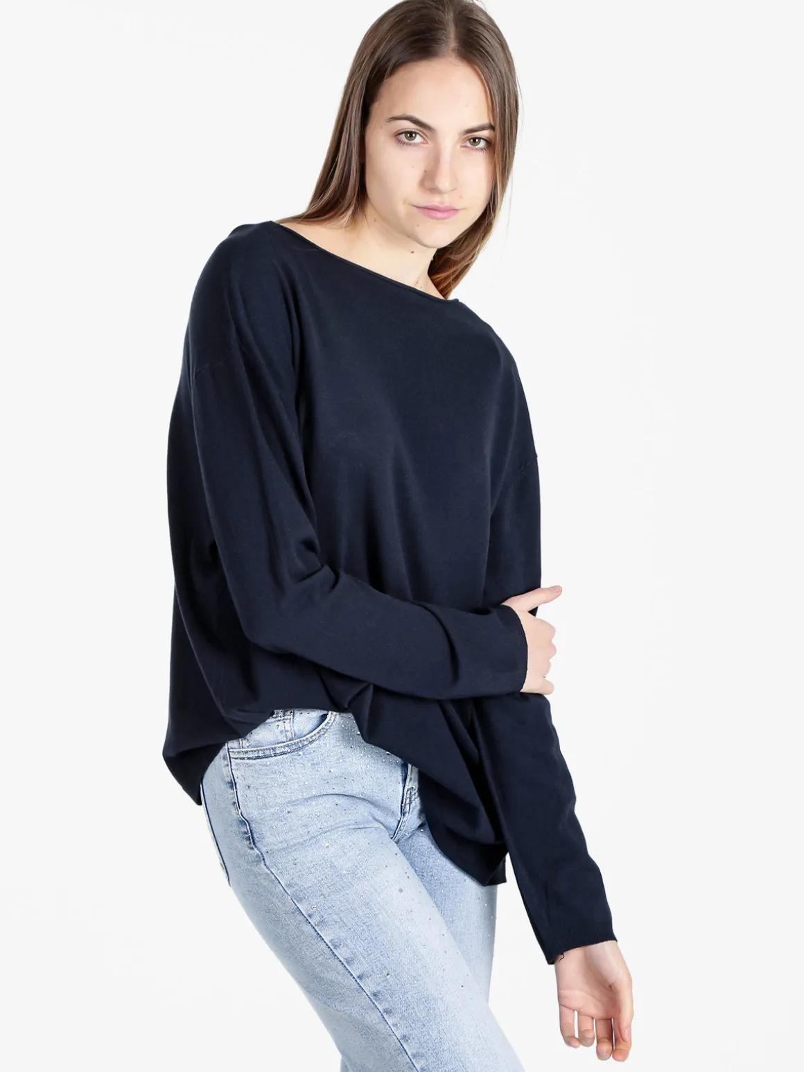 Solada Pullover donna oversize in maglia
