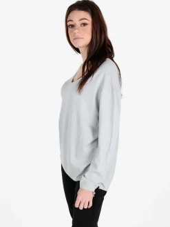 Solada Pullover donna oversize in maglia scollo V