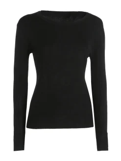 Solada Pullover girocollo da donna - nero