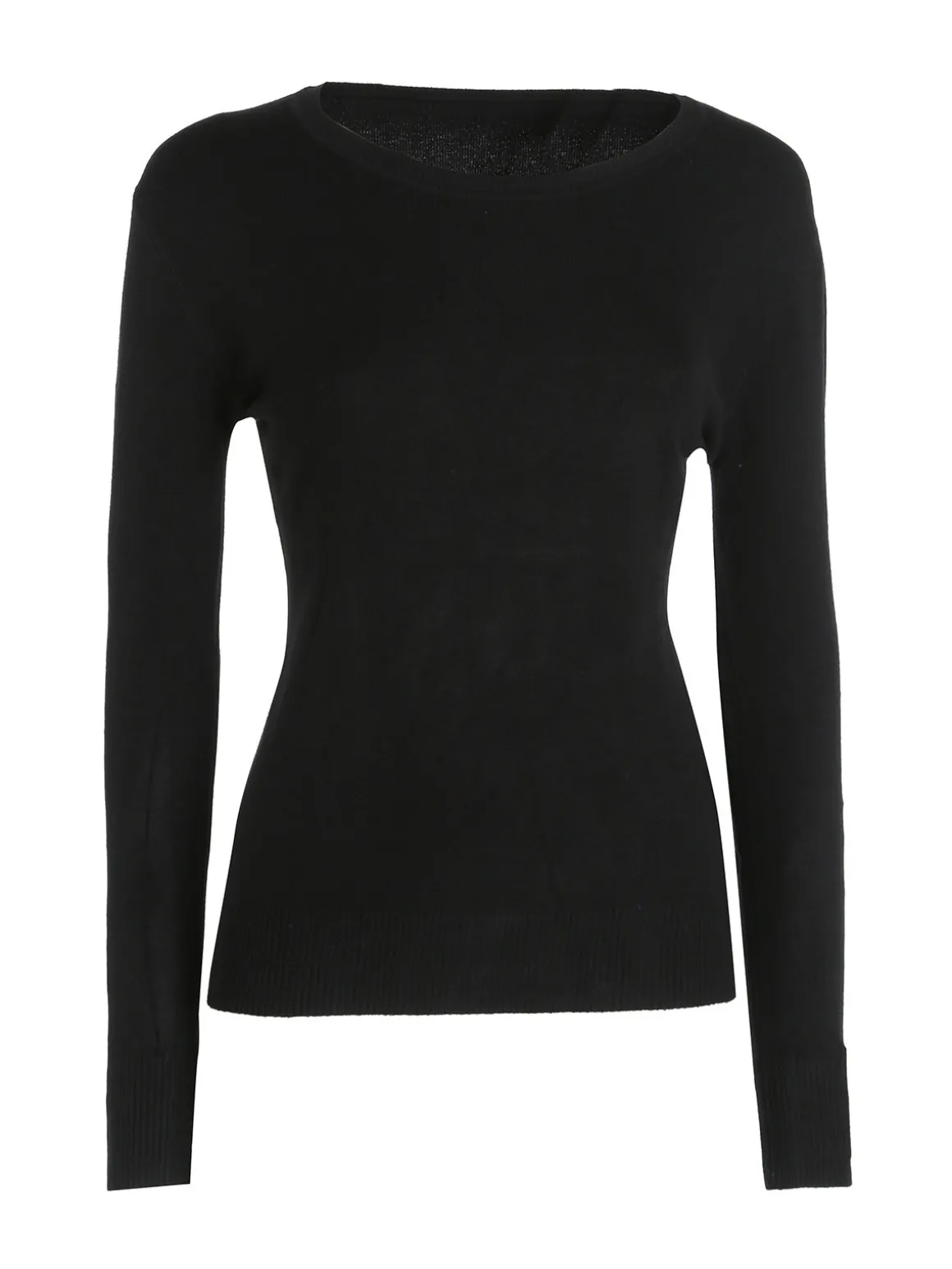 Solada Pullover girocollo da donna - nero