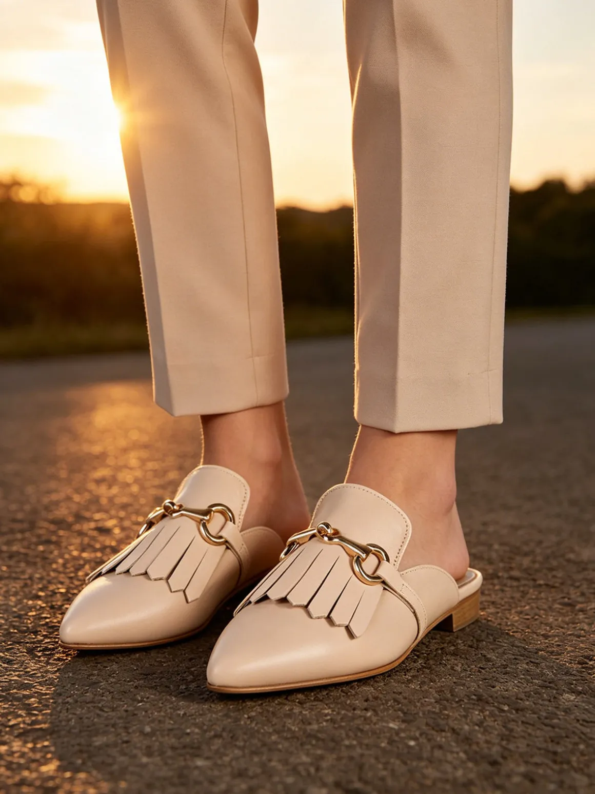 Solada Sabot in pelle donna