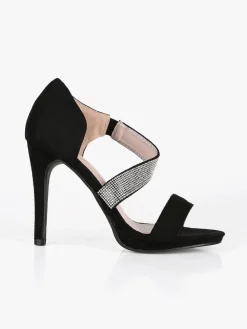 Solada Sandali donna con tacco e strass