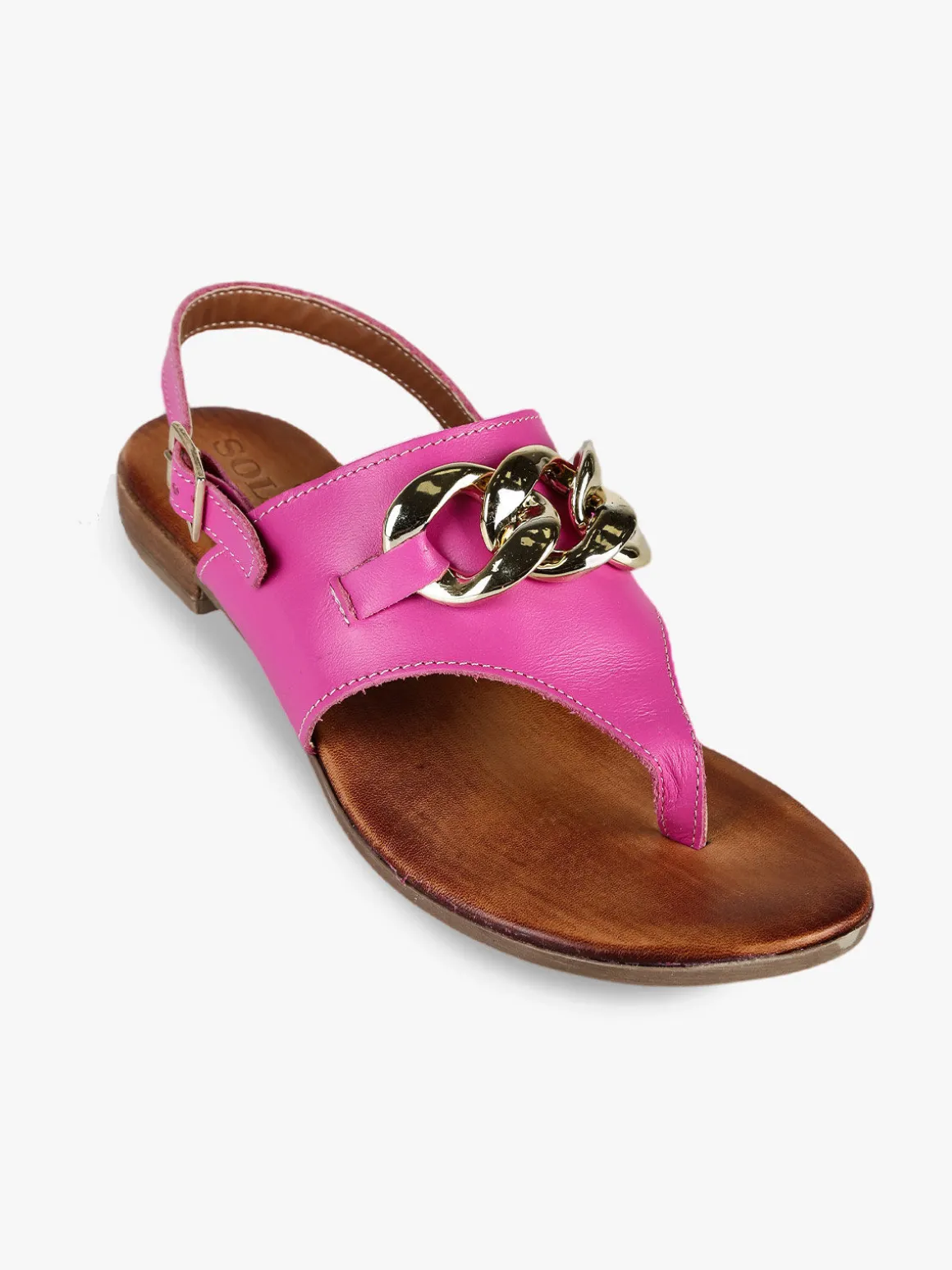 Solada Sandali in pelle infradito da donna
