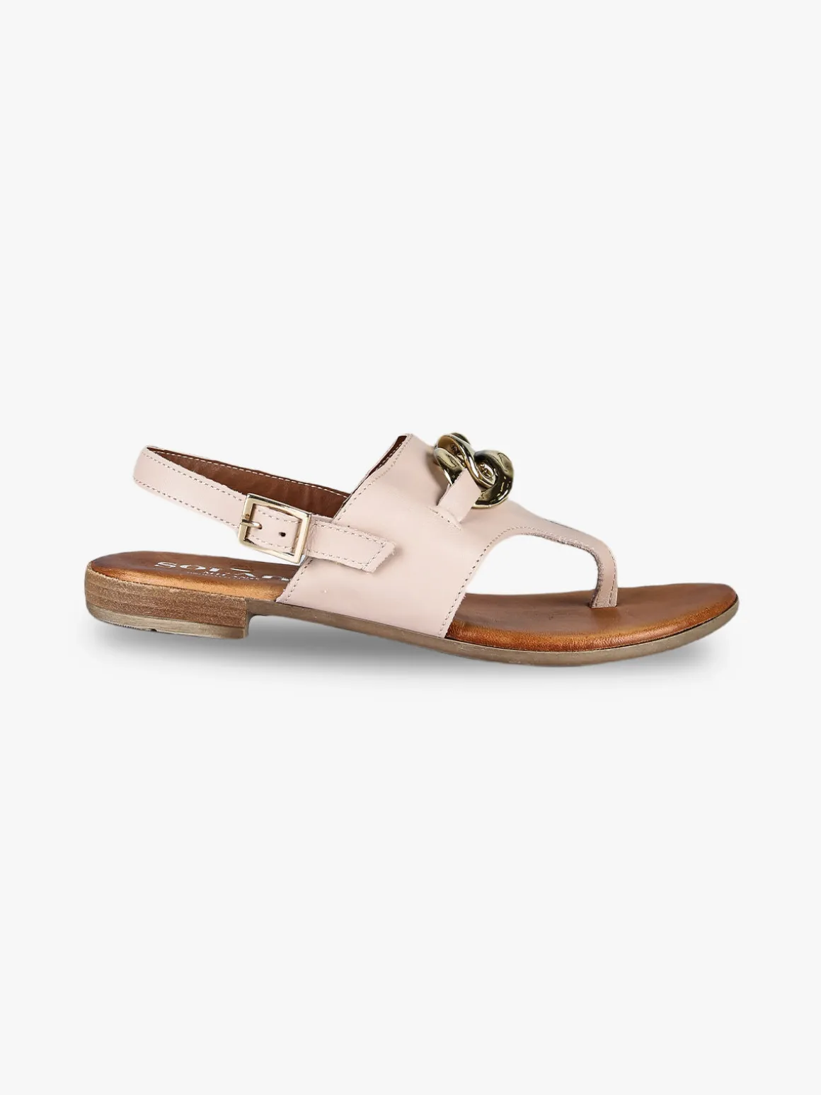 Solada Sandali in pelle infradito da donna