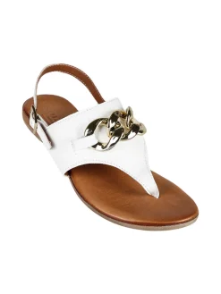Solada Sandali in pelle infradito da donna