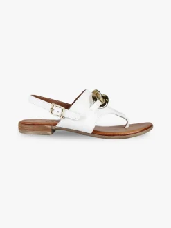 Solada Sandali in pelle infradito da donna