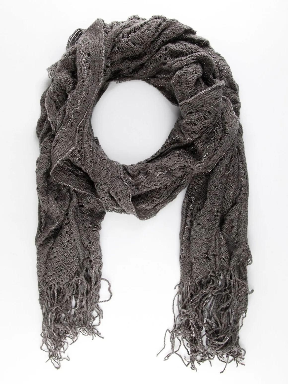 Solada Sciarpa con inserti lurex