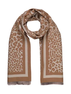 Solada Sciarpa donna animalier misto lana