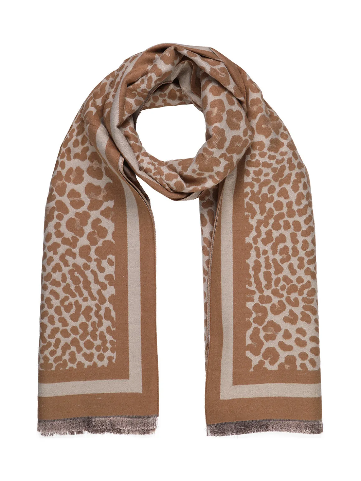 Solada Sciarpa donna animalier misto lana