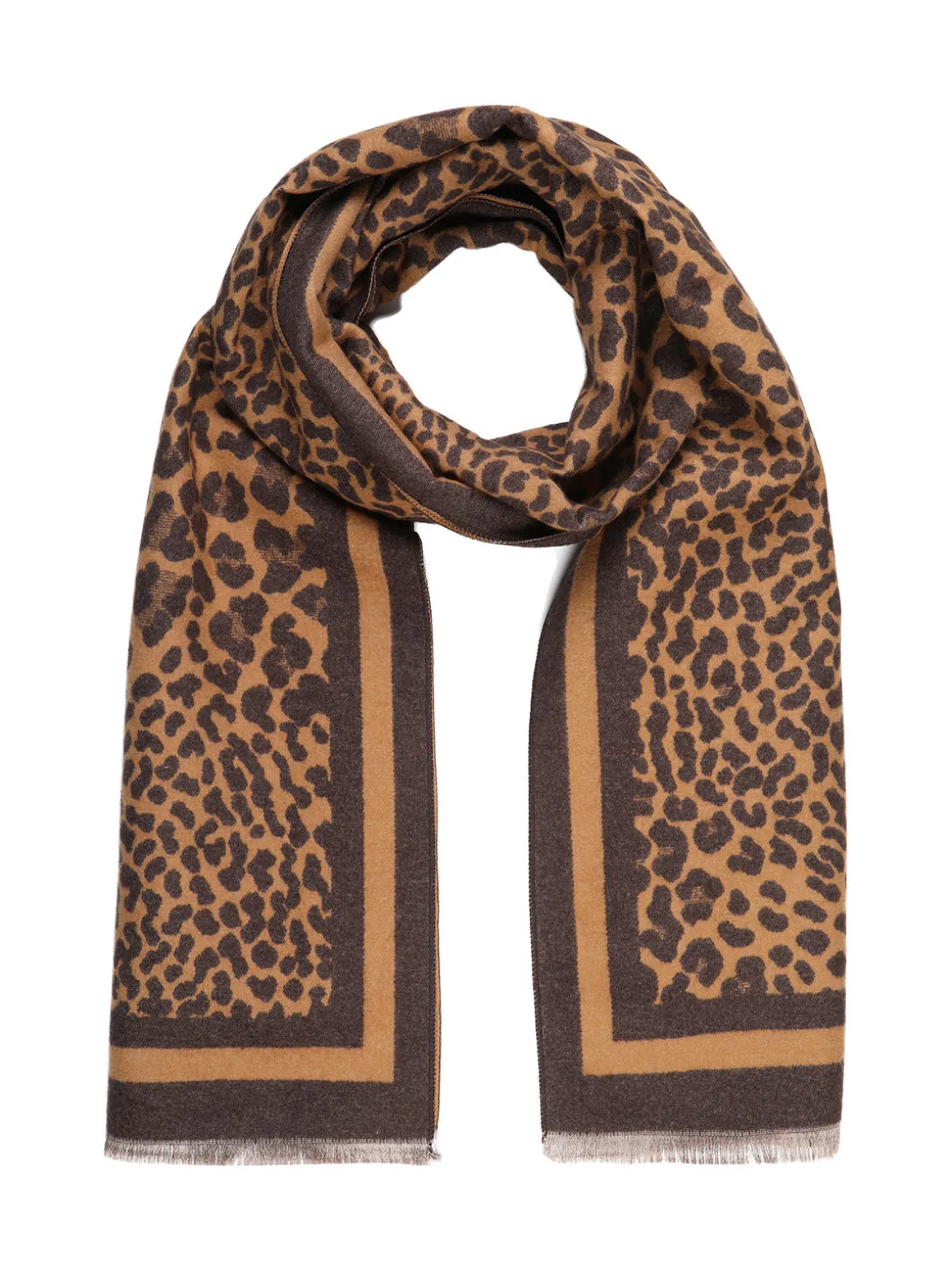 Solada Sciarpa donna animalier misto lana