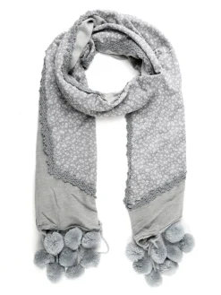 Solada Sciarpa donna con pom pon