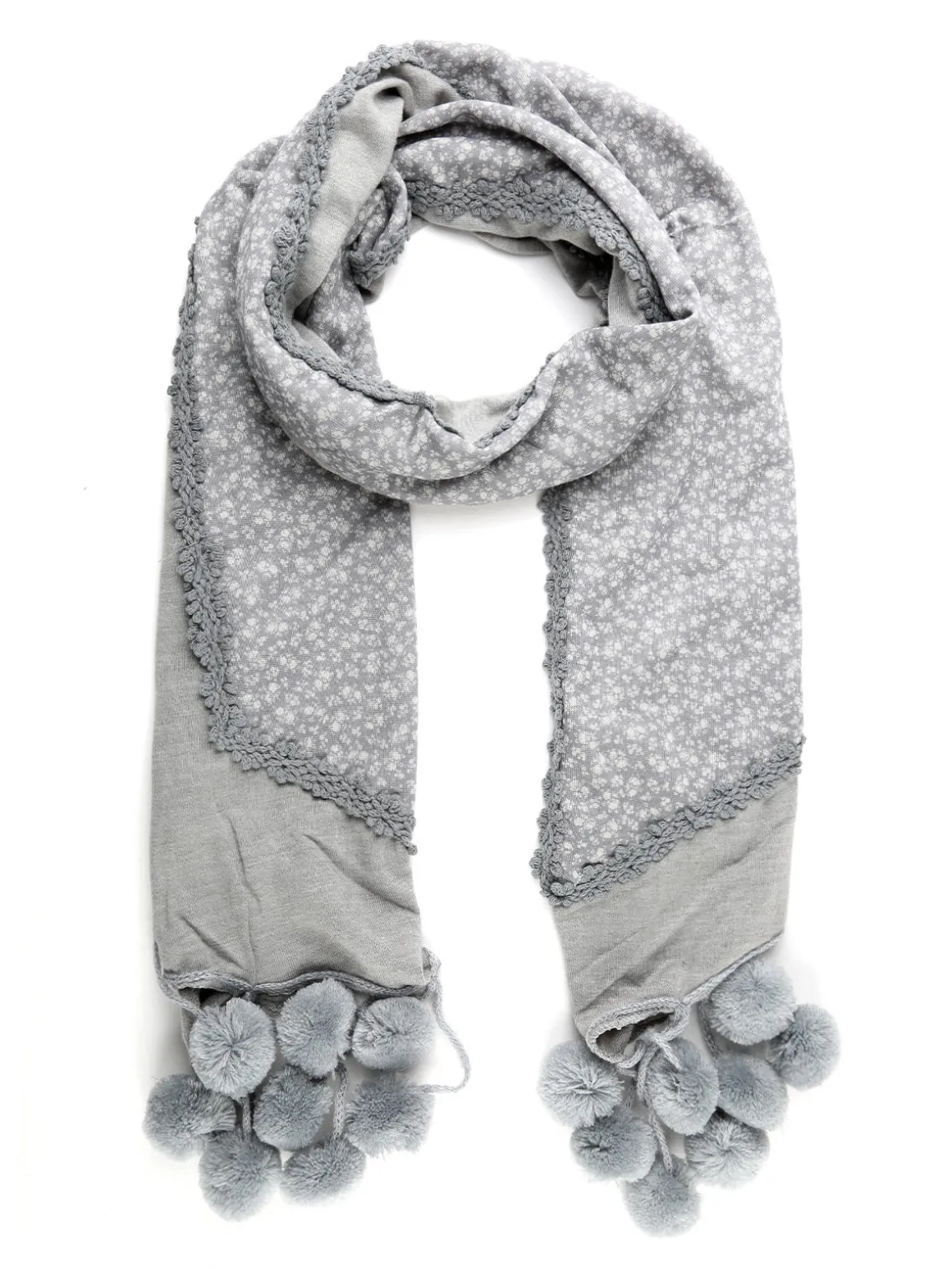 Solada Sciarpa donna con pom pon