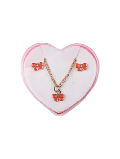 Solada Set bimba collana e orecchini fiore