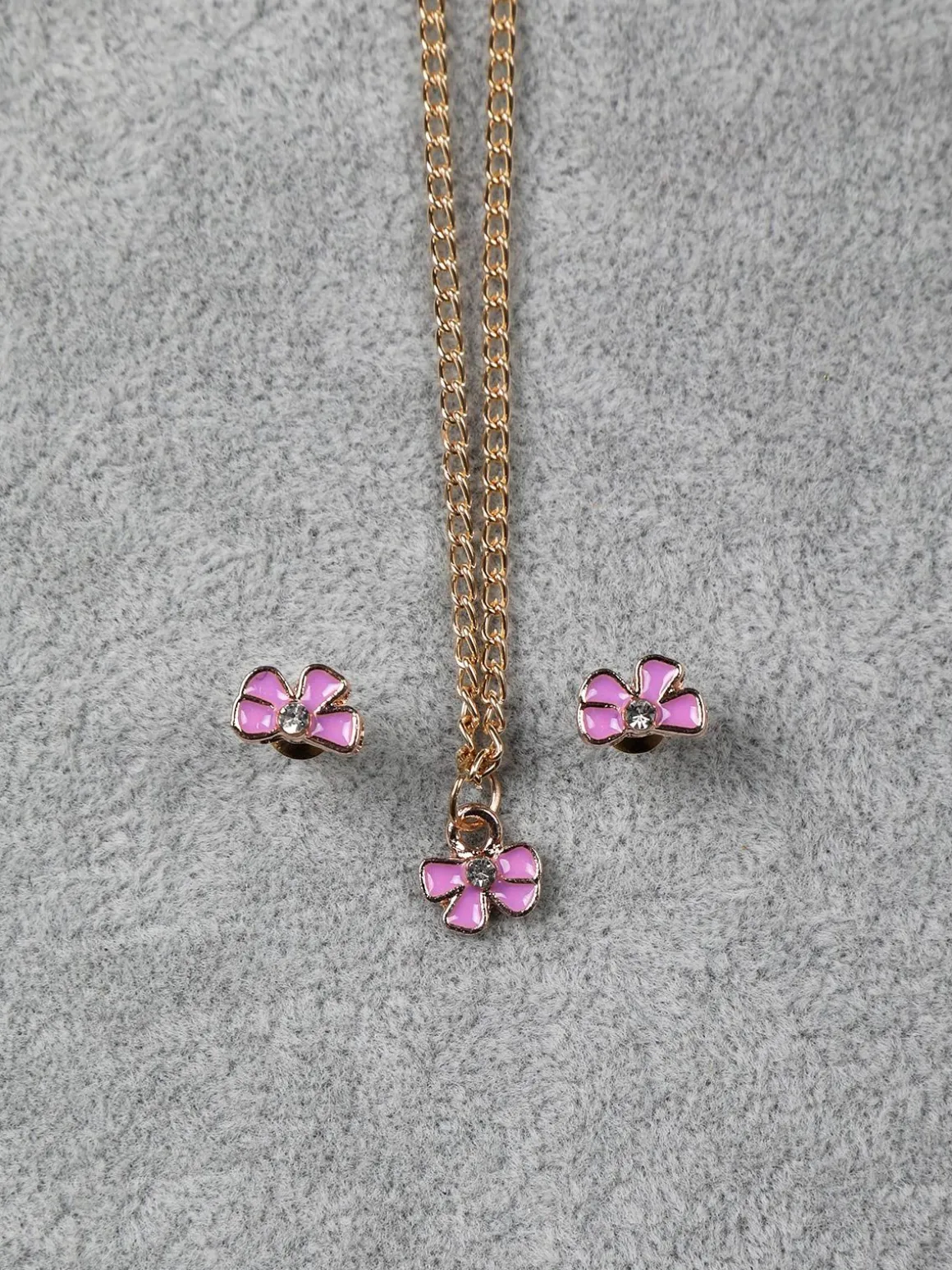 Solada Set bimba collana e orecchini fiore