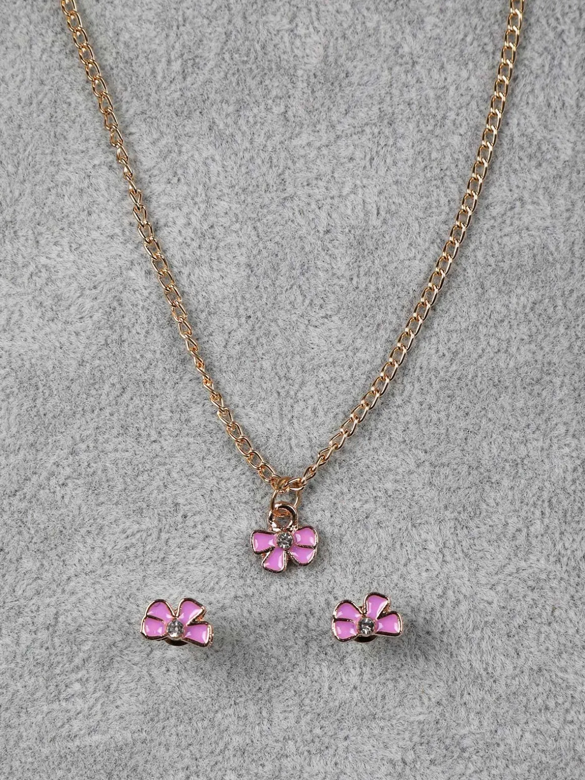 Solada Set bimba collana e orecchini fiore