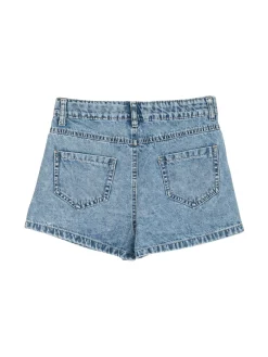 Solada Shorts da bambina in jeans a vita alta