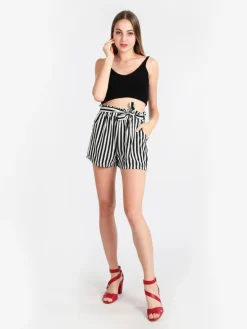 Solada Shorts donna a righe verticali