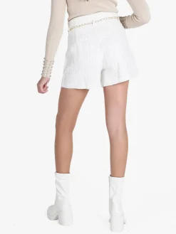 Solada Shorts donna a vita alta con lurex