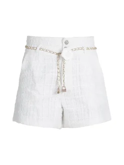 Solada Shorts donna a vita alta con lurex