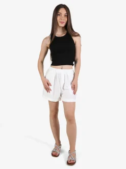 Solada Shorts donna con risvolto