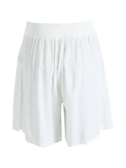 Solada Shorts donna in cotone a gamba larga