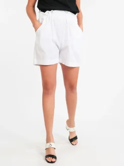 Solada Shorts donna in cotone a vita alta