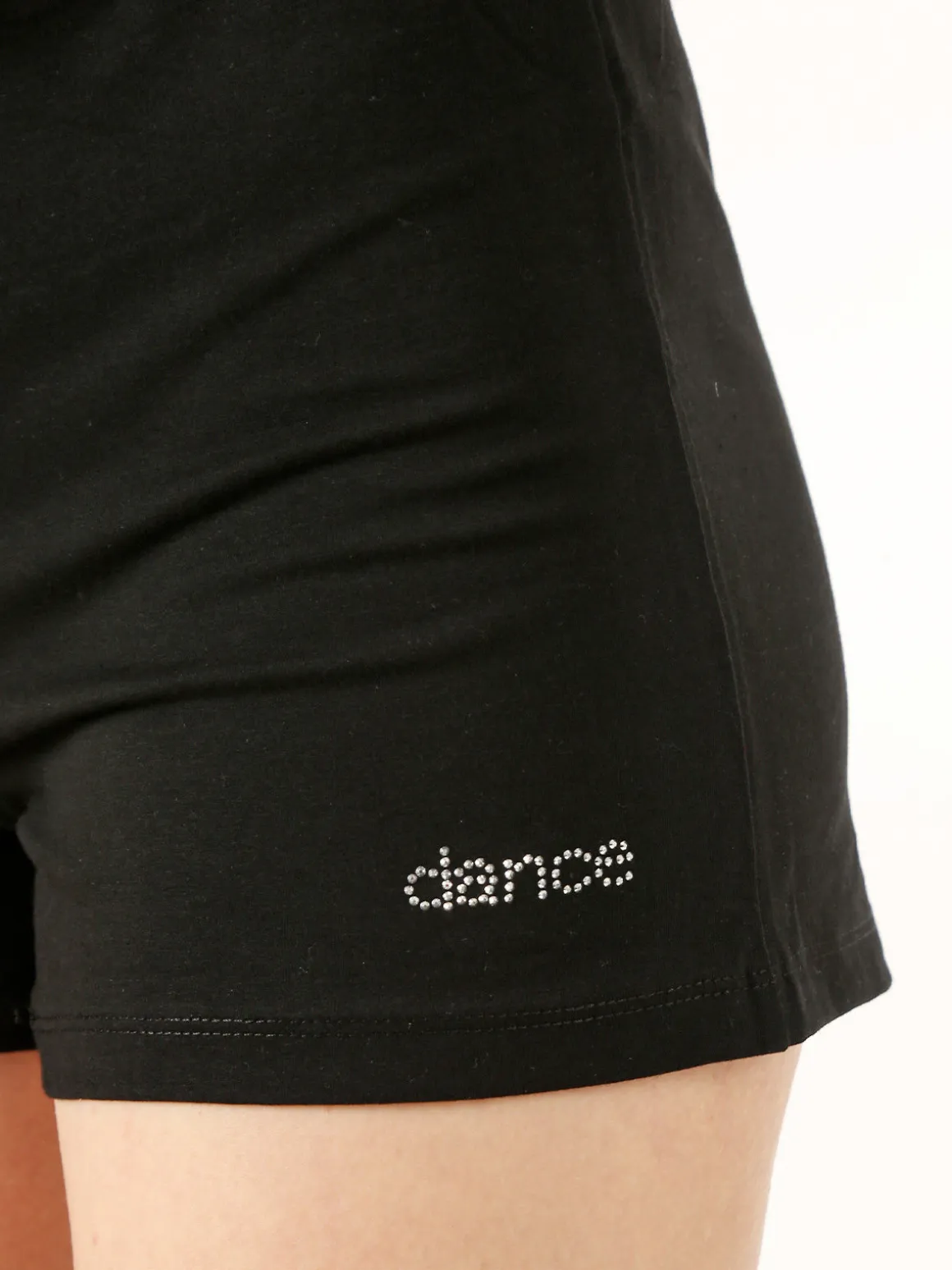 Solada Shorts donna in cotone con coulisse - nero