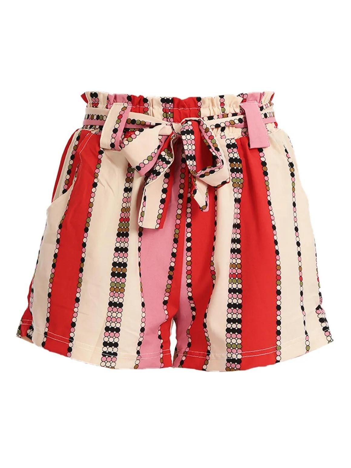 Solada Shorts donna vita alta con stampe