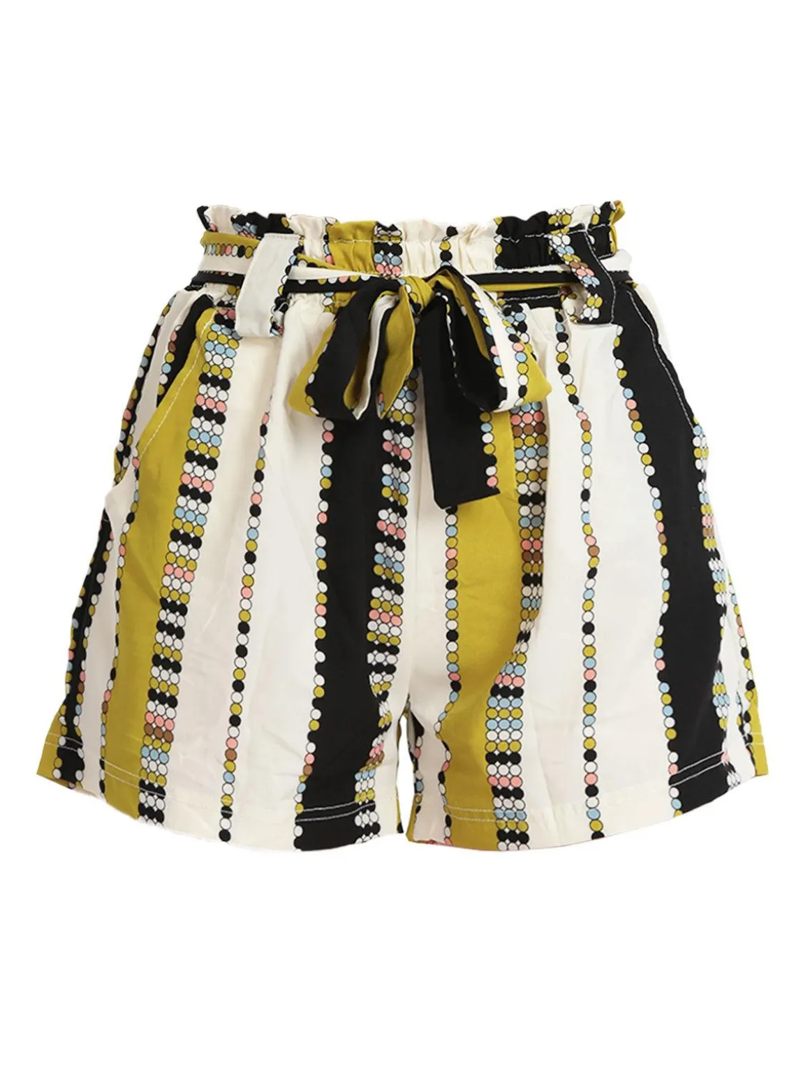 Solada Shorts donna vita alta con stampe