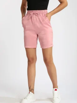 Solada Shorts morbidi donna effetto raso