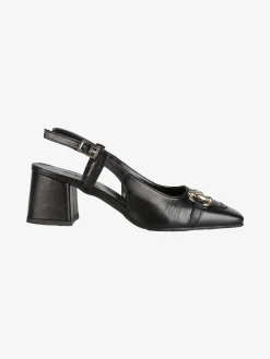 Solada Slingback in pelle da donna con punta quadrata