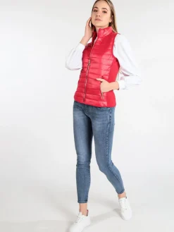 Solada Smanicato donna trapuntato con tasche
