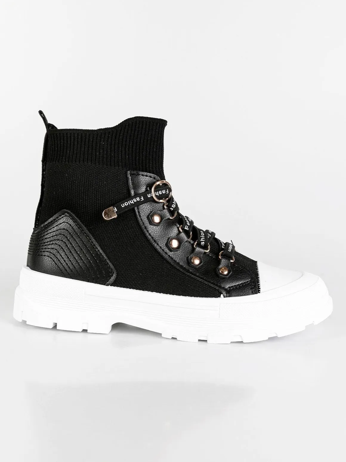 Solada Sneakers alte slip on donna