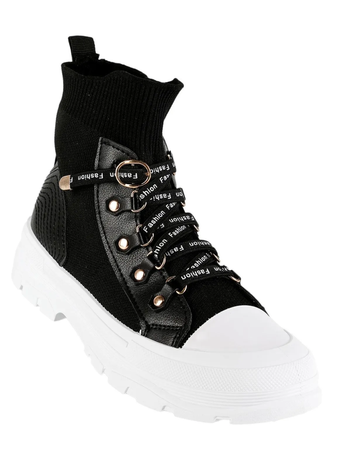 Solada Sneakers alte slip on donna