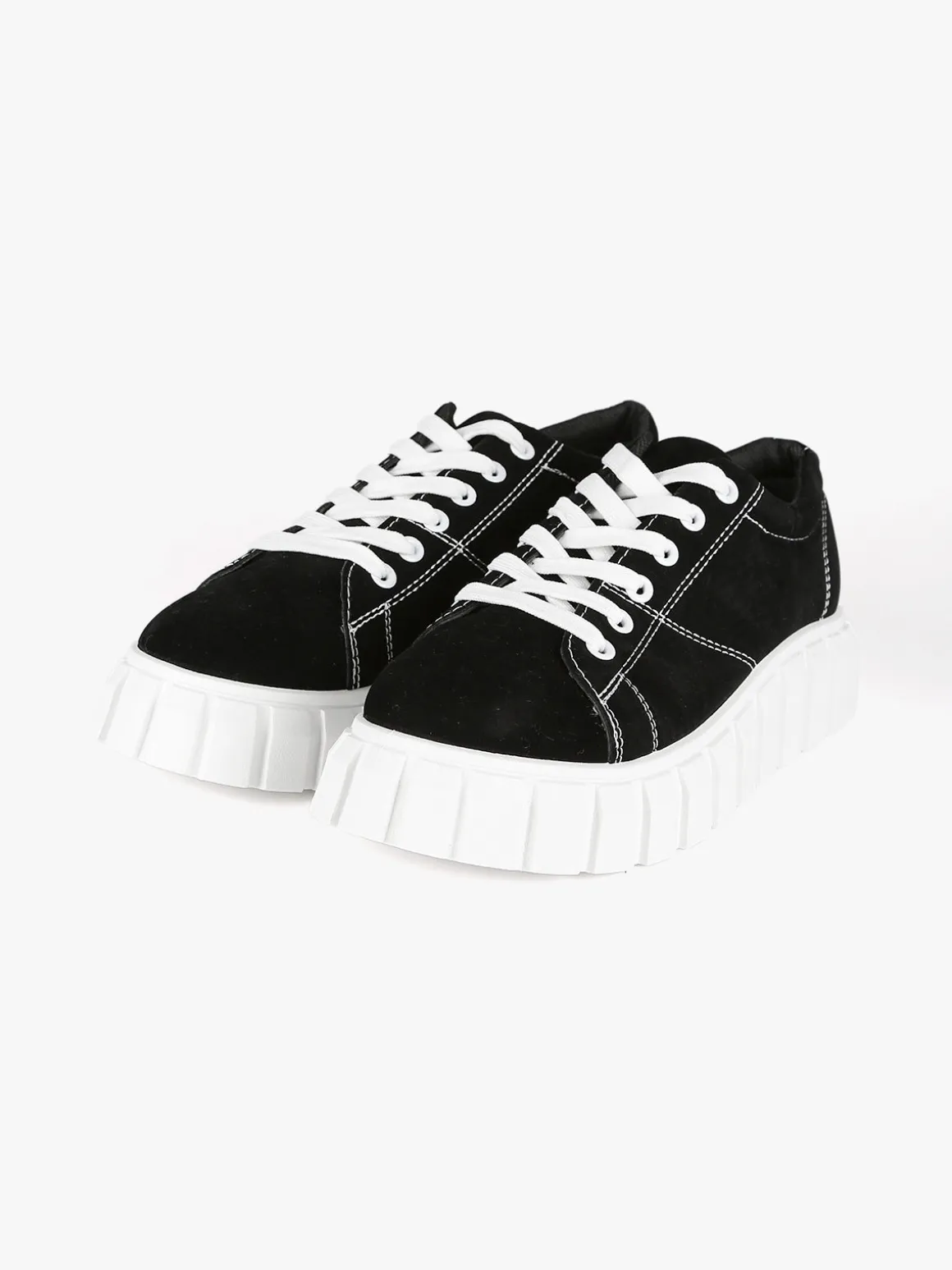 Solada Sneakers donna bicolor con platform