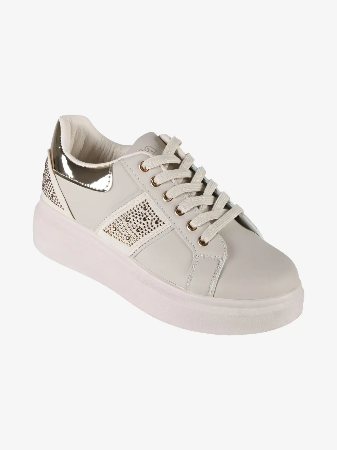 Solada Sneakers donna con platform e strass