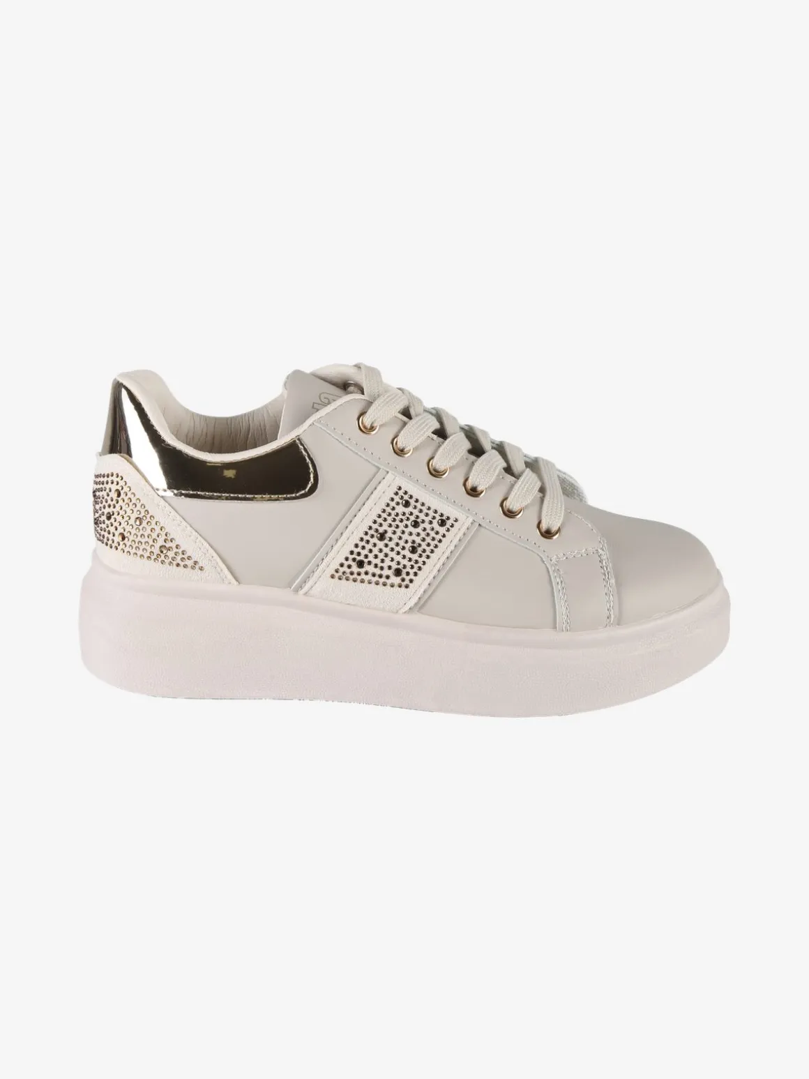 Solada Sneakers donna con platform e strass
