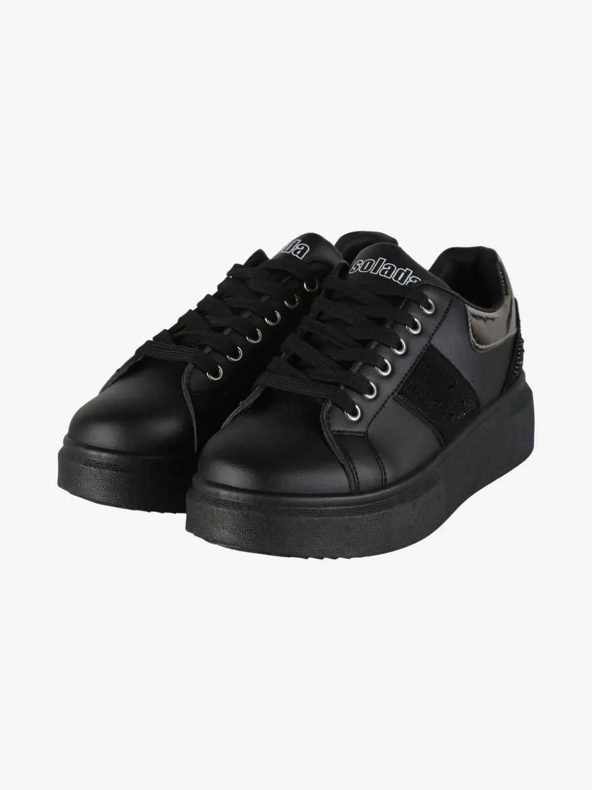 Solada Sneakers donna con platform e strass