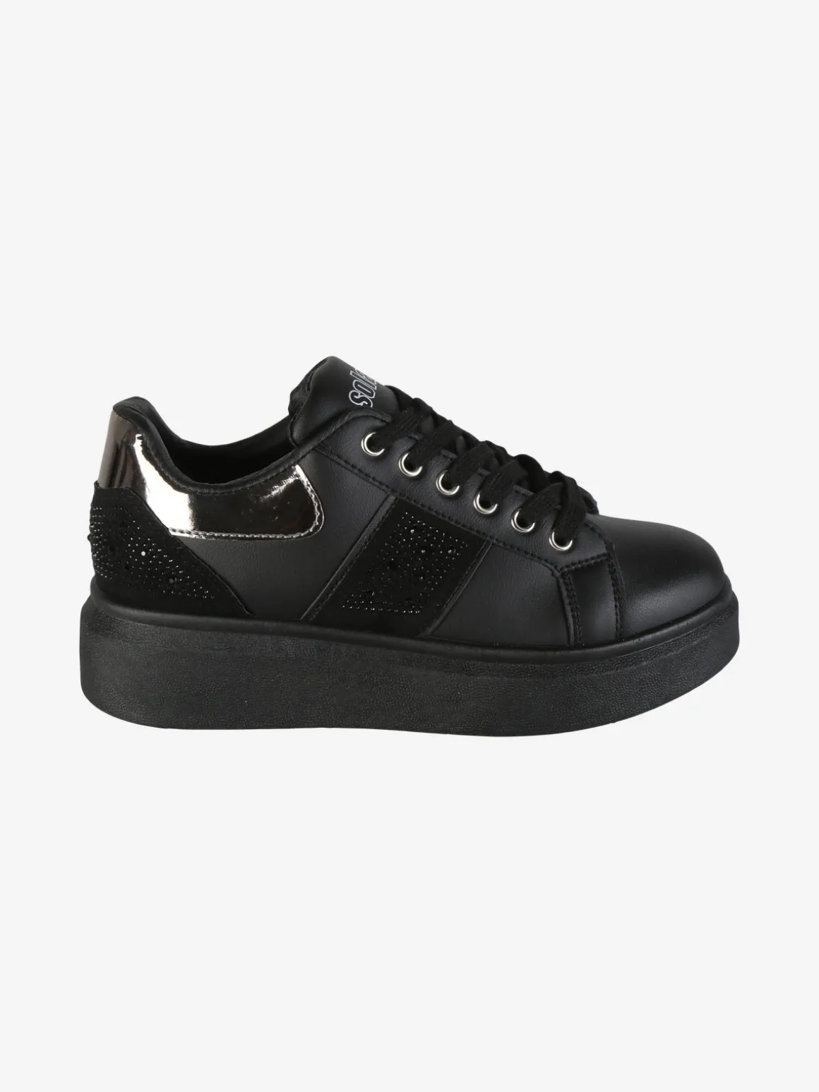 Solada Sneakers donna con platform e strass