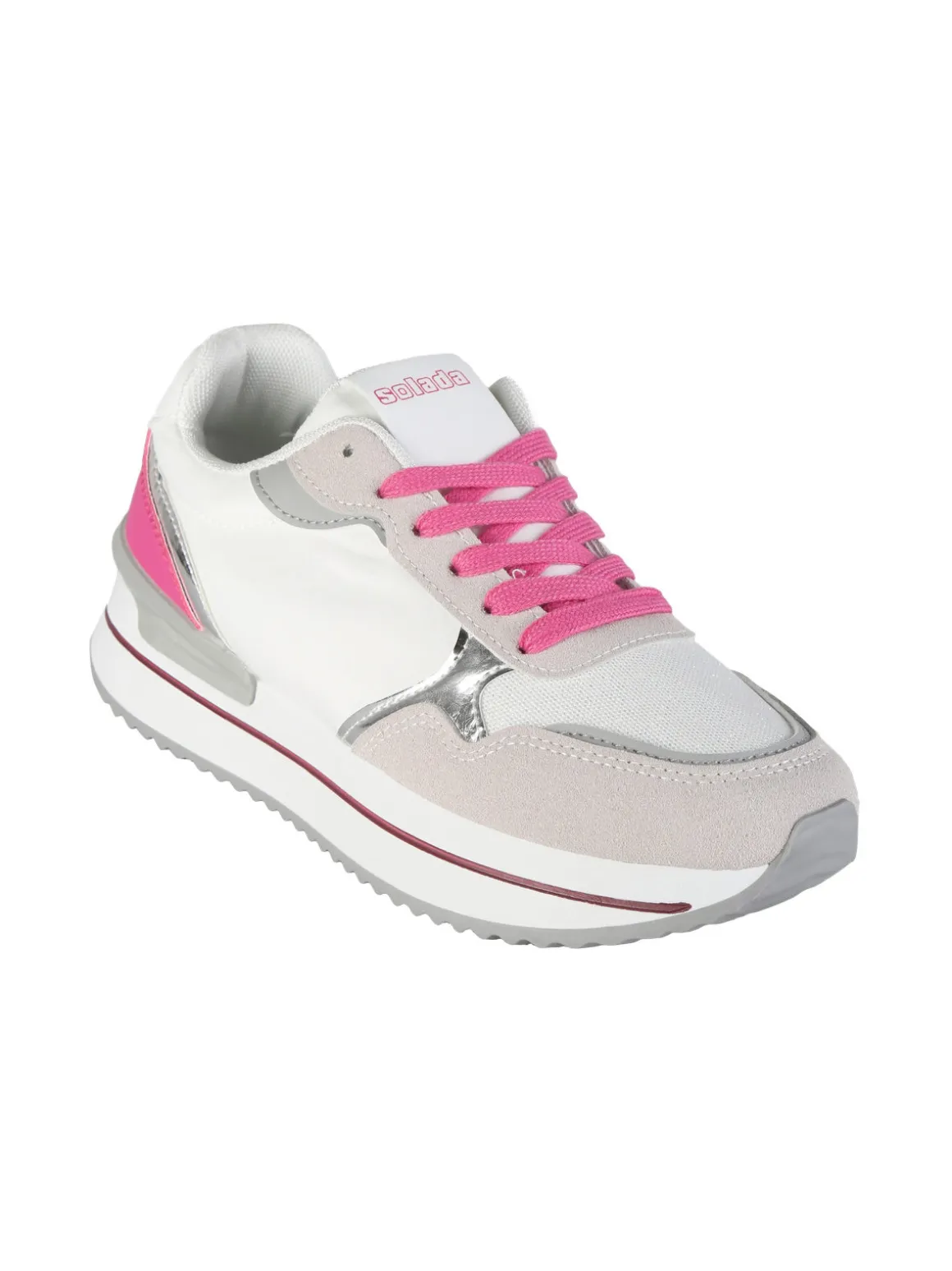 Solada Sneakers donna con suola alta