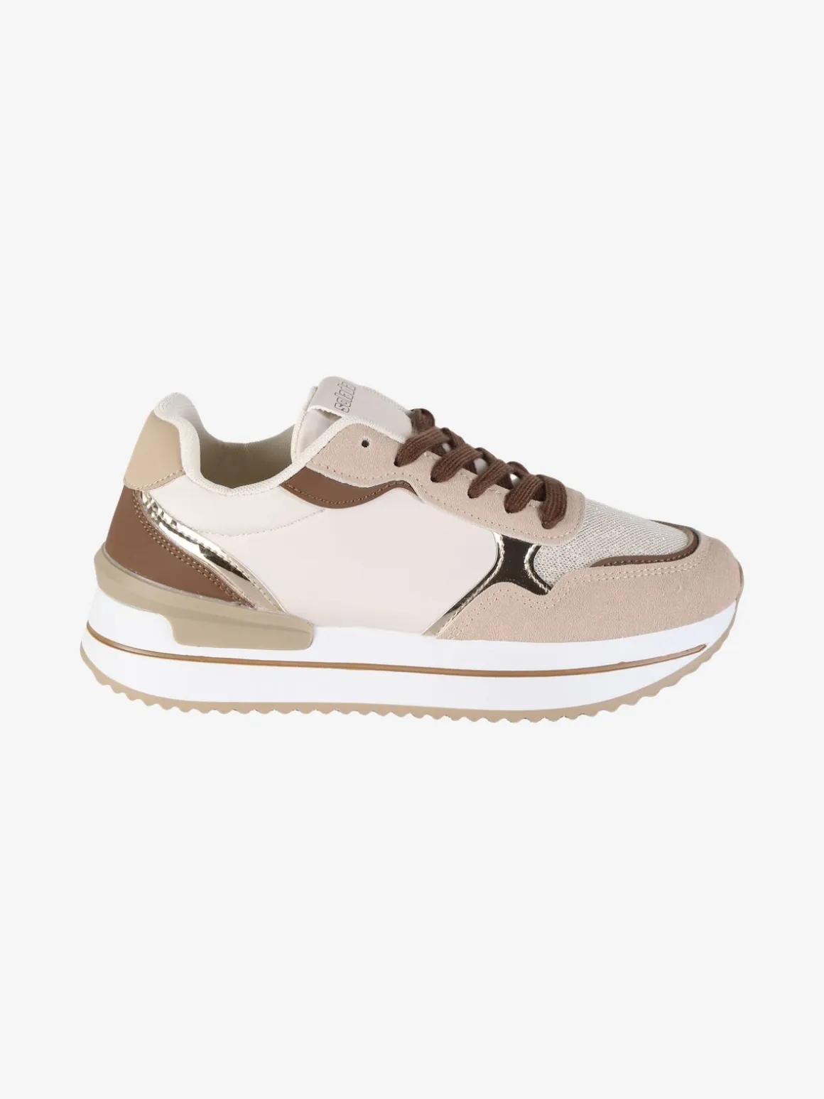 Solada Sneakers donna con suola alta