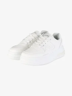 Solada Sneakers donna stringate con suola alta