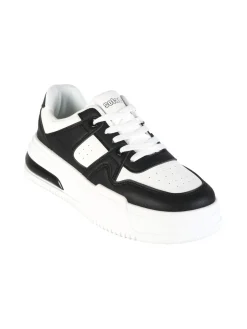 Solada Sneakers donna stringate con suola alta